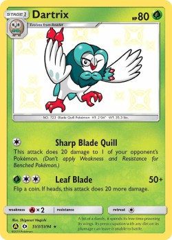 Carte Pokémon: Dartrix