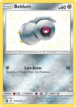 Carte Pokémon: Beldum
