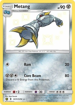 Carte Pokémon: Metang