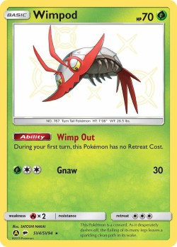 Carte Pokémon: Wimpod