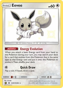 Carte Pokémon: Eevee