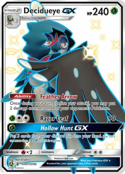 Carte Pokémon: Decidueye GX