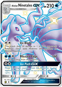Carte Pokémon: Alolan Ninetales GX