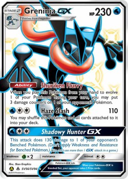 Carte Pokémon: Greninja GX
