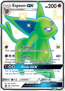Carte Pokémon: Espeon GX