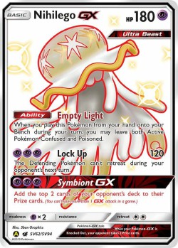 Carte Pokémon: Nihilego GX