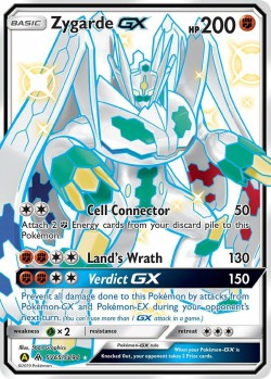 Carte Pokémon: Zygarde GX