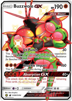 Carte Pokémon: Buzzwole GX