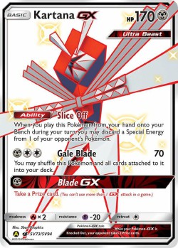Carte Pokémon: Kartana GX