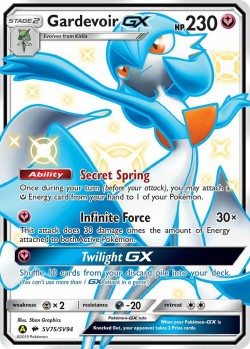 Carte Pokémon: Gardevoir GX