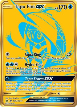 Carte Pokémon: Tapu Fini GX