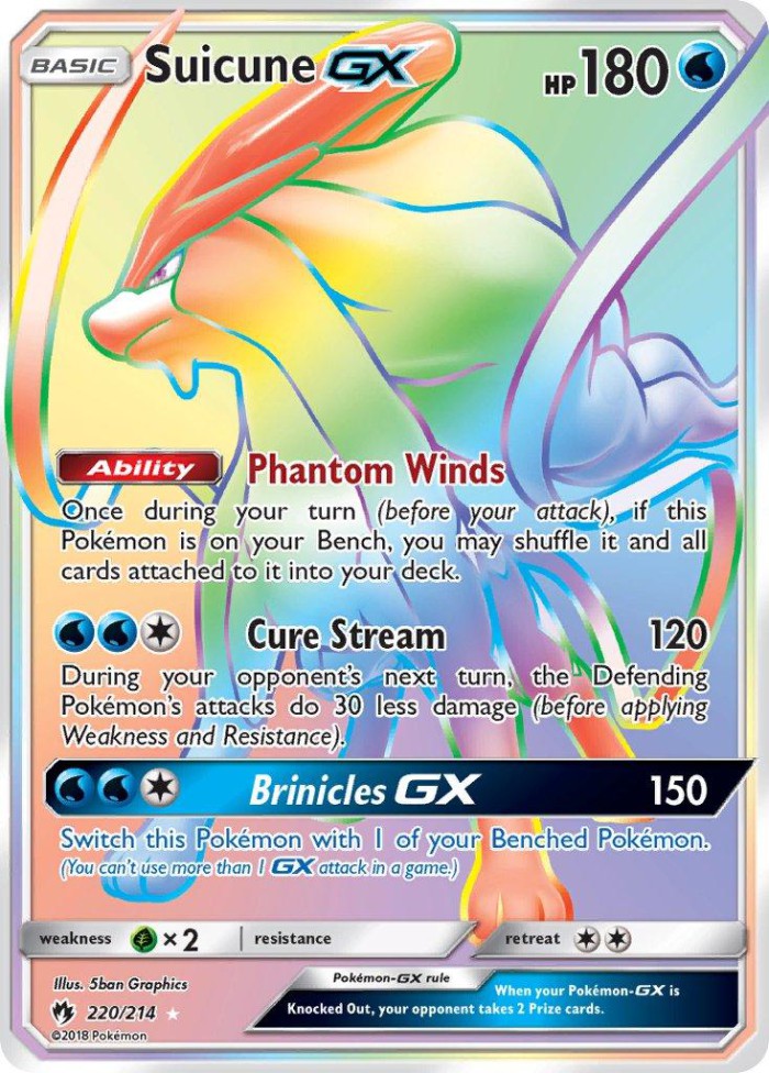 Carte Pokémon: Suicune GX [Suicune GX]