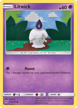 Carte Pokémon: Litwick