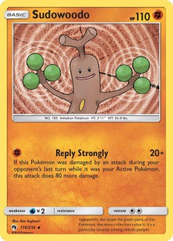 Carte Pokémon: Sudowoodo