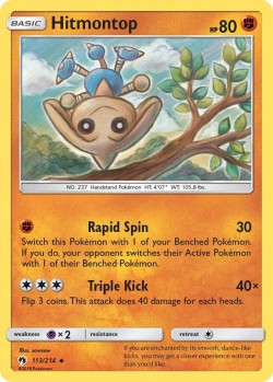 Carte Pokémon: Hitmontop