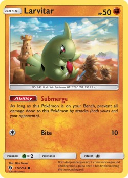 Carte Pokémon: Larvitar