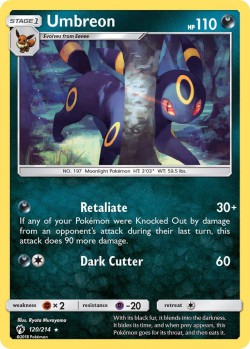 Carte Pokémon: Umbreon