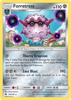 Carte Pokémon: Forretress