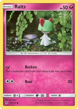Carte Pokémon: Ralts