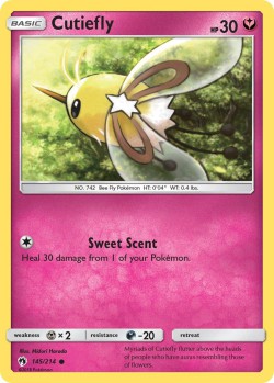 Carte Pokémon: Cutiefly