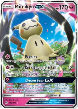 Carte Pokémon: Mimikyu GX