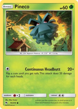 Carte Pokémon: Pineco