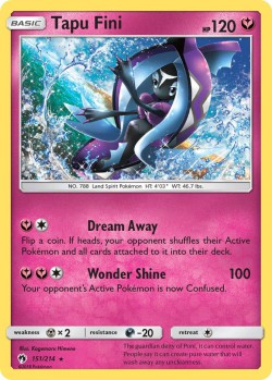 Carte Pokémon: Tapu Fini
