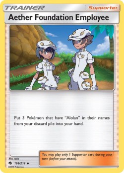 Carte Pokémon: Aether Foundation Employee