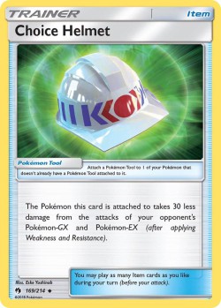 Carte Pokémon: Choice Helmet