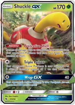 Carte Pokémon: Shuckle GX