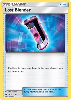 Carte Pokémon: Lost Blender