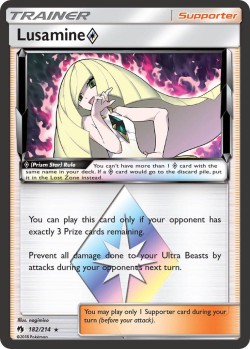 Carte Pokémon: Lusamine Prism Star