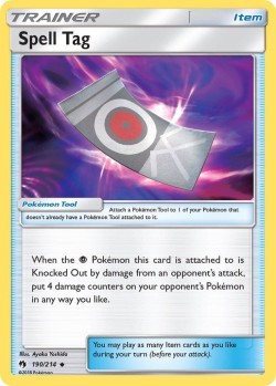 Carte Pokémon: Spell Tag
