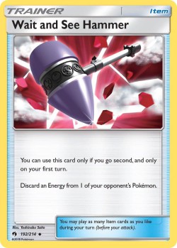 Carte Pokémon: Wait and See Hammer