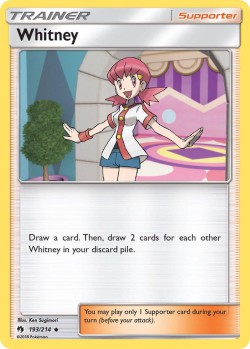 Carte Pokémon: Whitney