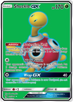 Carte Pokémon: Shuckle GX
