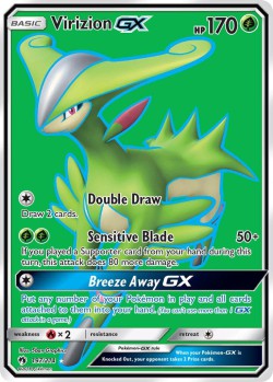 Carte Pokémon: Virizion GX