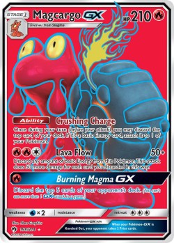 Carte Pokémon: Magcargo GX