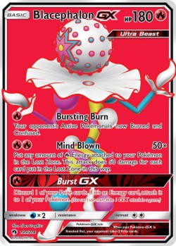 Carte Pokémon: Blacephalon GX