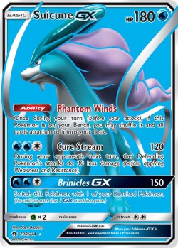 Carte Pokémon: Suicune GX