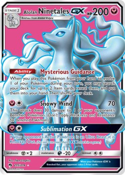 Carte Pokémon: Alolan Ninetales GX