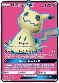 Carte Pokémon: Mimikyu GX