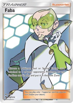 Carte Pokémon: Faba