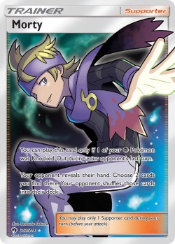 Carte Pokémon: Morty