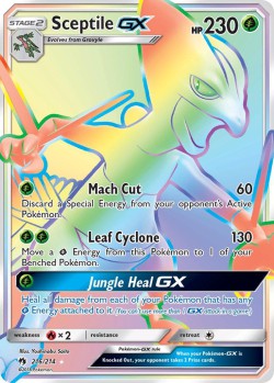 Carte Pokémon: Sceptile GX