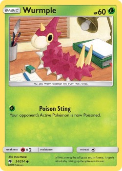 Carte Pokémon: Wurmple