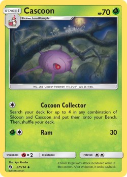 Carte Pokémon: Cascoon