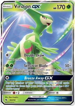 Carte Pokémon: Virizion GX