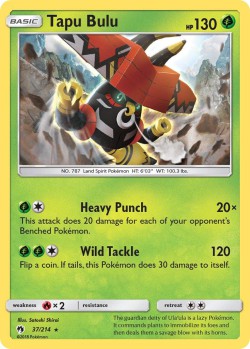 Carte Pokémon: Tapu Bulu