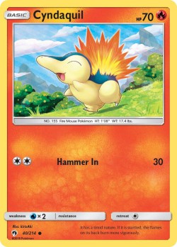 Carte Pokémon: Cyndaquil
